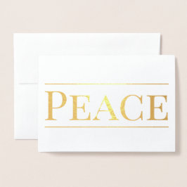 Seizoensgebonden RUST Folie Kaarten