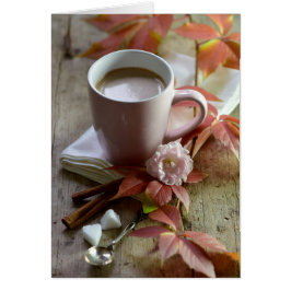 Seizoensgebonden rustige cacao en blijft leven