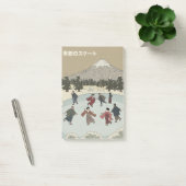 Seizoensgebonden schaatsen post-it® notes (Kantoor)
