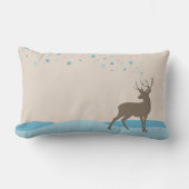 Seizoensgebonden Schattig Herten Modern Minimalist Kussen (Voorkant)
