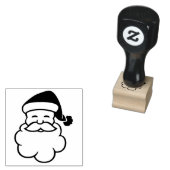 Seizoensgebonden Sinterklaas Gezicht Decor Rubber  Rubberstempel (Gestempeld)