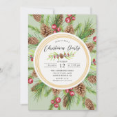 Seizoensgebonden Splendor Kerstfeest Kaart (Voorkant)