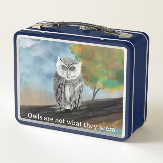 Seizoensgebonden Uil Schilderen in Natuur Wonders (Achterkant)