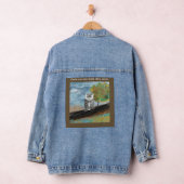 Seizoensgebonden Uil Schilderen in Natuur Wonders Denim Jacket (Hangar)