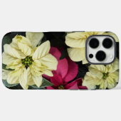 Seizoensgebonden vakantie Poinsettias Floral Case-Mate iPhone Case (Achterkant (horizontaal))