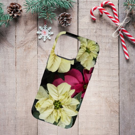 Seizoensgebonden vakantie Poinsettias Floral Case-Mate iPhone Case