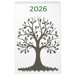 🌿 Seizoensgebonden wandkalender - verander het ja Kalender