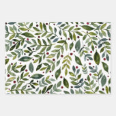 Seizoensgebonden waterverf en bessen inpakpapier vel (Voorkant 2)