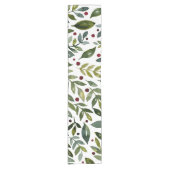 Seizoensgebonden waterverf en bessen korte tafelloper (Voorkant)