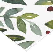 Seizoensgebonden waterverf en bessen korte tafelloper (Hoek)