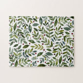 Seizoensgebonden waterverf en bessen legpuzzel (Horizontaal)