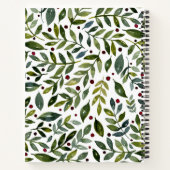 Seizoensgebonden waterverf en bessen notitieboek (Achterkant)