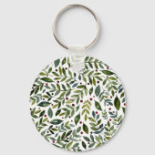 Seizoensgebonden waterverf en bessen sleutelhanger (Achterkant)