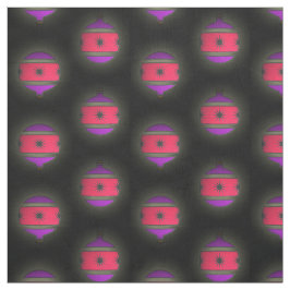 Seizoensgebonden Wereldbollen kerstdecor op zwart Stof