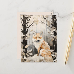Seizoensgebonden Winter ijsbeer liefhebbers Briefkaart