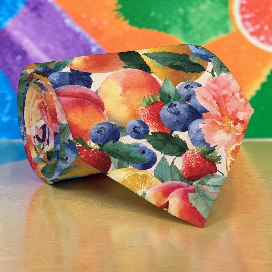 Seizoensgebonden Zomer Fruit Das
