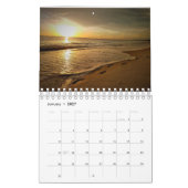 Seizoensgebonden Zonsondergangen Kalender (Jan 2027)