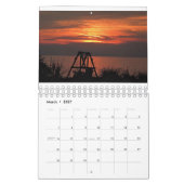 Seizoensgebonden Zonsondergangen Kalender (Mar 2027)