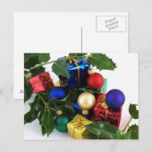 Seizoensgeschenken Briefkaart (Voorkant / Achterkant)