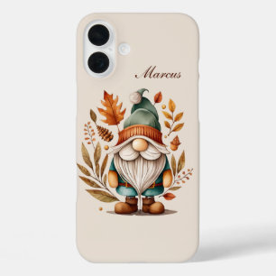 Seizoensgnome naam toevoegen iPhone 16 plus hoesje