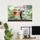 Seizoensgraafeekhoorn Poster (Thuiskantoor)