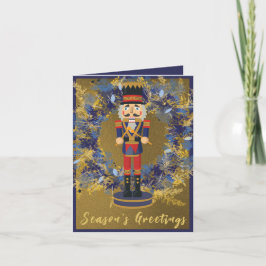 Seizoensgrietjes Nutkraker Holiday Card Feestdagen Kaart