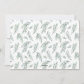 Seizoensgriettenboom met foto's feestdagenkaart (Achterkant)