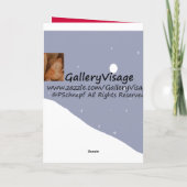 Seizoensgroet Feestdagen Kaart (Achterkant)