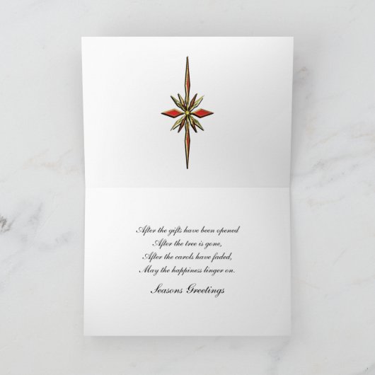 Seizoensgroet kaart (Binnen)