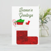 Seizoensgroet Kaart (Staand voorkant)