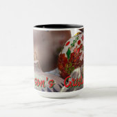 Seizoensgroet met Ornamenten Mok (Midden)