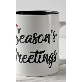 Seizoensgroet Tweekleurige Koffiemok