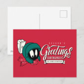 Seizoensgroeten, Aardlingen! Feestdagenkaart (Voorkant / Achterkant)