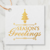 Seizoensgroeten Bedankjes Labels (Voorkant)