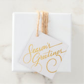 Seizoensgroeten Bedankjes Labels (Met doos)