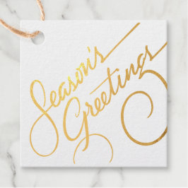 Seizoensgroeten Bedankjes Labels