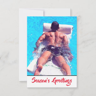 Seizoensgroeten Bedankkaart