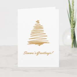 Seizoensgroeten Bedankkaart