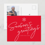 Seizoensgroeten | Business Doctor Client Briefkaart (Voorkant / Achterkant)