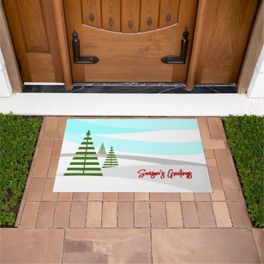 Seizoensgroeten Deurmat (Buiten)