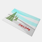 Seizoensgroeten Deurmat (Schuin)