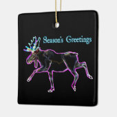Seizoensgroeten - Elektrische Moose Keramisch Ornament (Links)