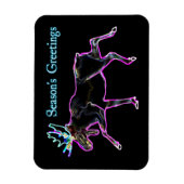 Seizoensgroeten - Elektrische Moose Magneet (Verticaal)