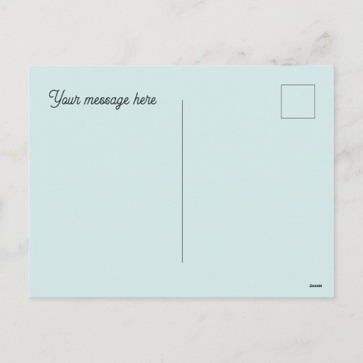 Seizoensgroeten en bericht toevoegen feestdagenkaart (Achterkant)