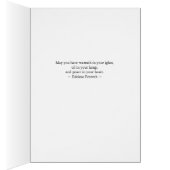 Seizoensgroeten, Eskimo in het winterlandschap (Binnen (Rechts))