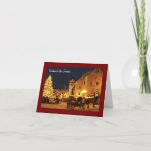 Seizoensgroeten Feestdagen Kaart