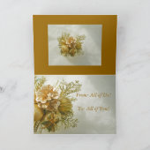 Seizoensgroeten Feestdagen Kaart (Binnen)