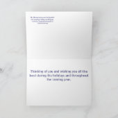 Seizoensgroeten! Feestdagen Kaart (Binnen)