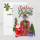 Seizoensgroeten: Feestdagenkaart (Voorkant / Achterkant)