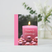 Seizoensgroeten Feestdagenkaart (Staand voorkant)